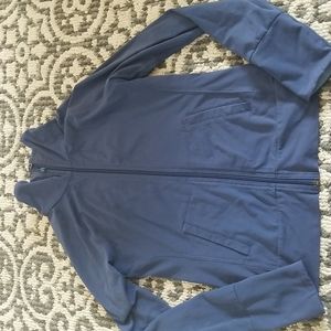 (L) Tuff Athletics Zip Up Light Sweater Activewear Athletic Workout Running Gym